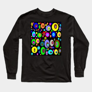 Background Pattern Long Sleeve T-Shirt